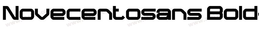 Novecentosans Bold字体转换